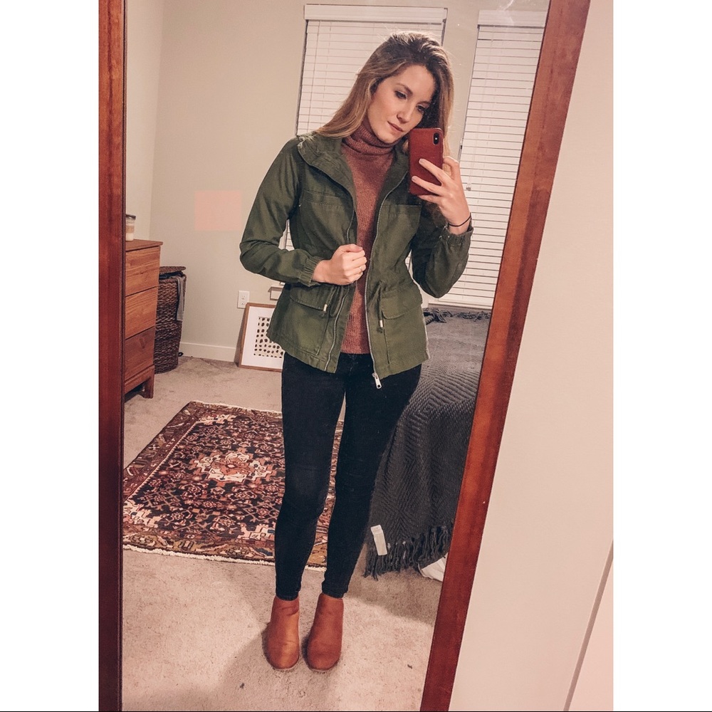 Army Green utility jacket